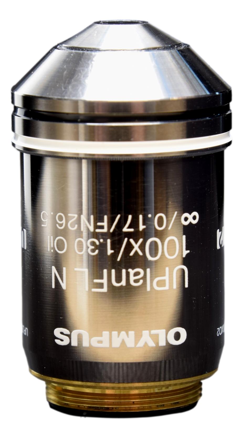 Olympus UPlanFL N 100x Oil Microscope Objective