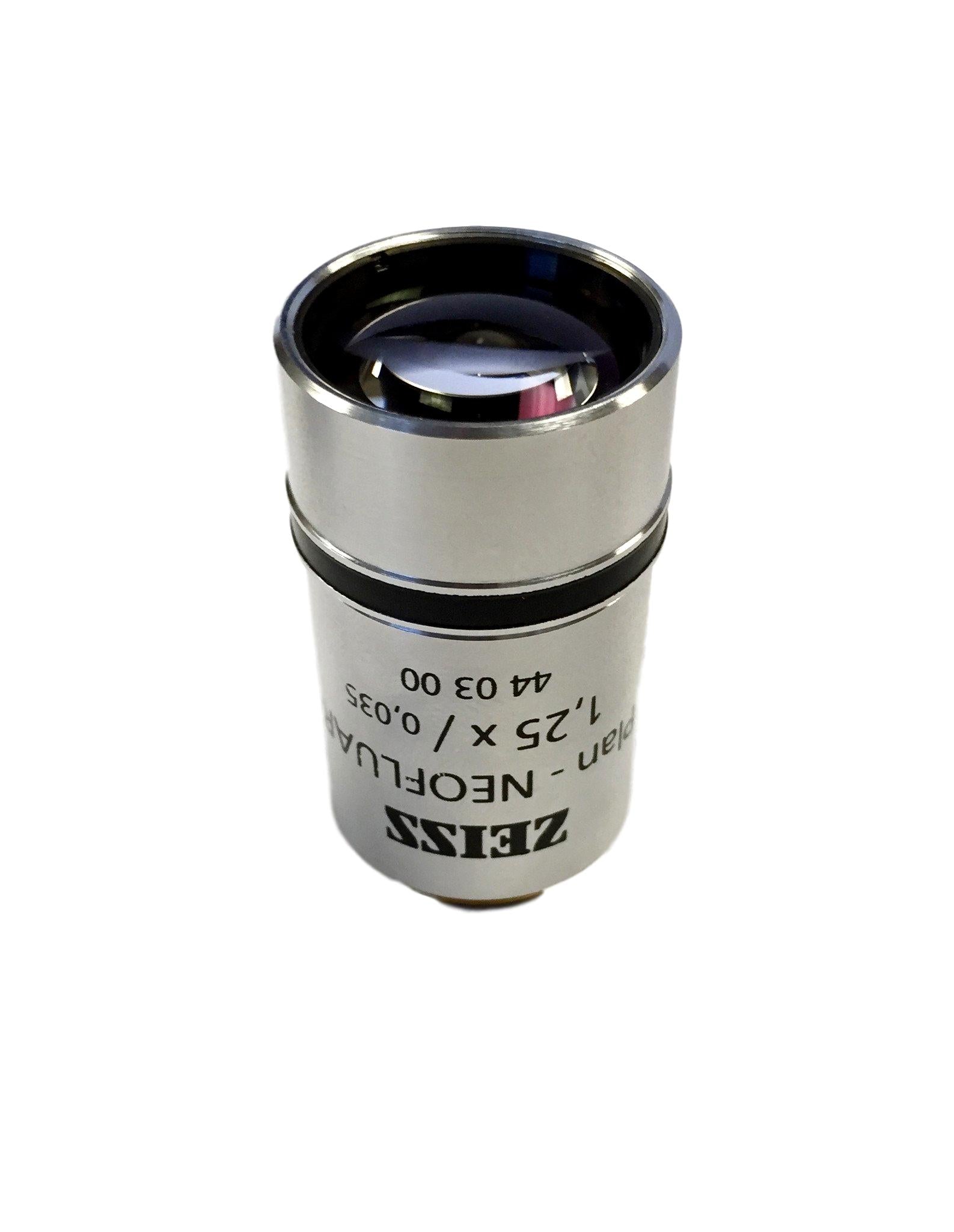 Zeiss Plan-NeoFluar 1.25x/0.035 NA Infinity Corrected Microscope