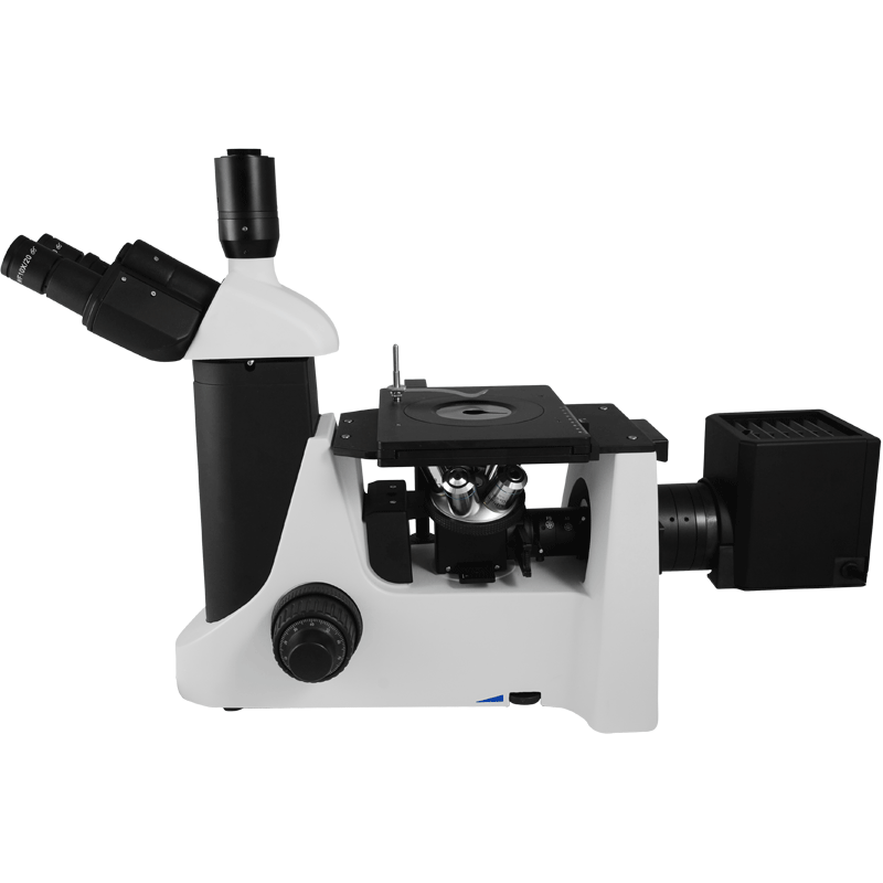 Inverted Trinocular Metallurgical Microscope 100x - 800x
