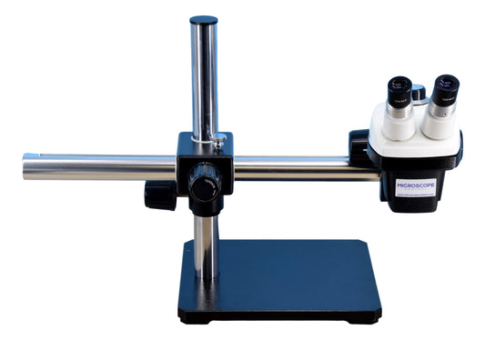 Bausch & Lomb StereoZoom 5 Microscope on Boom Stand