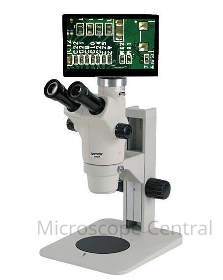 Unitron Z650HR Plain Stand Digital Stereo Microscope 0.6x - 5.0x