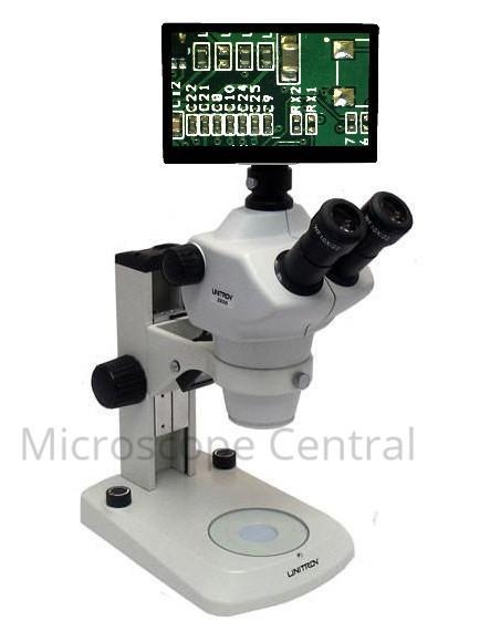 Unitron Z850 E-LED Stand Digital Stereo Microscope 0.8x - 5.0x