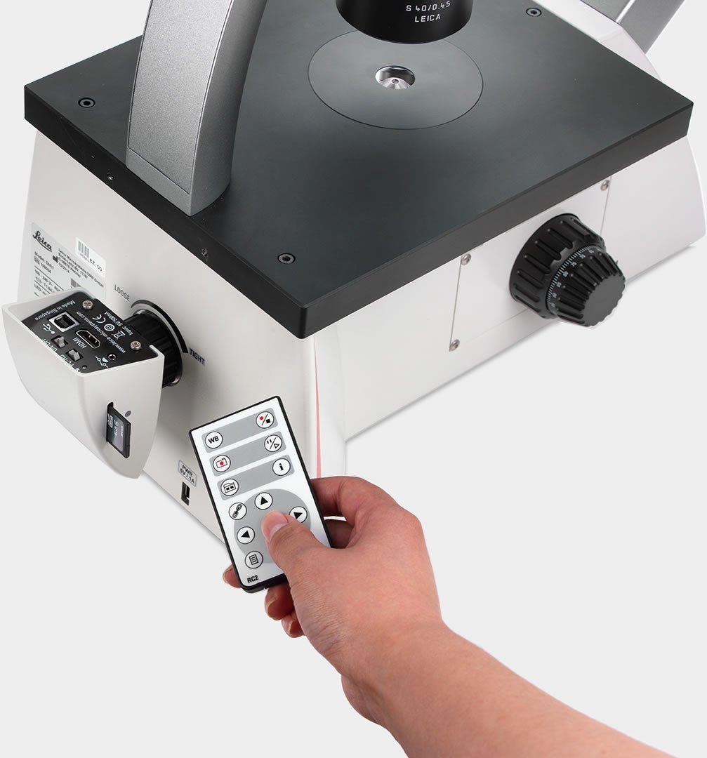 Leica DMi1 Inverted Phase Contrast Digital Microscope Package - Microscope Central
- 2