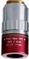 Mitutoyo 20x M Plan APO NIR B High Resolution Objective - 378-867-5