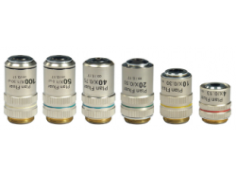 Plan Fluor Objectives for Motic BA410 Elite Microscope