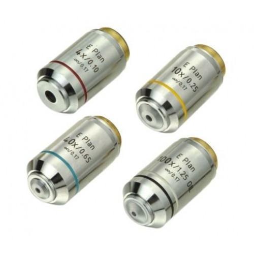 Plan Objectives For Accu-Scope 3032 Microscope Series