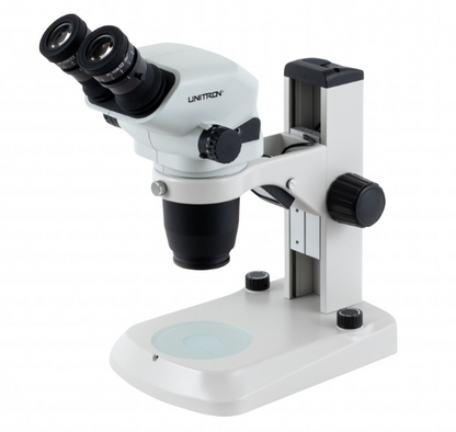 Unitron Z645 Stereo Microscope On E-LED Stand – Microscope Central Unitron Z645 Stereo Microscope On E-LED Stand – Microscope Central