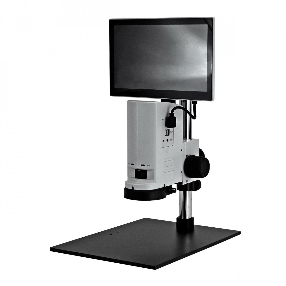 Unitron ZoomHD Digital Zoom Inspection System On Pole Stand w/ Monitor