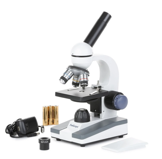  Portable LED Monocular Student Microscope