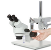 AmScope 7X-45X Zoom Magnification Circuit Inspection Stereo Microscope with 80 LED Light