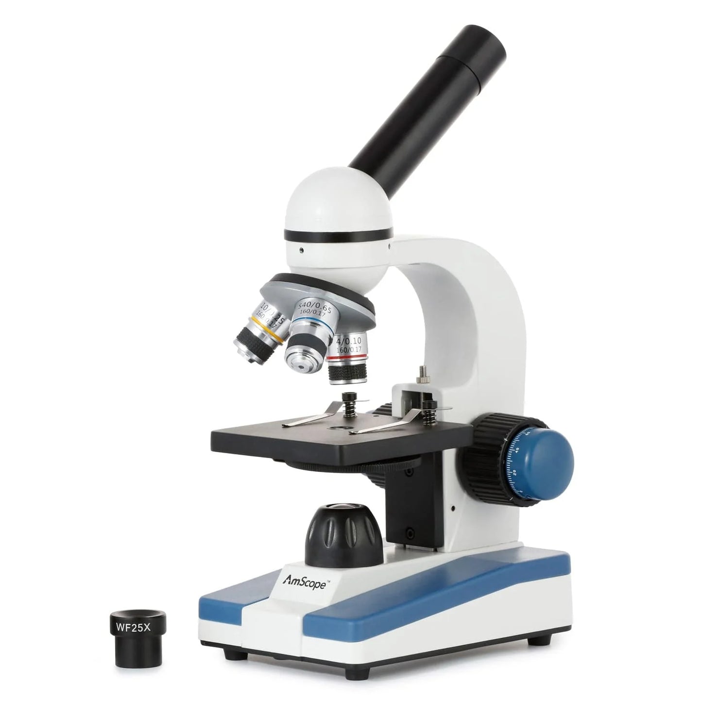 40X-1000X Portable LED Monocular Student Microscope