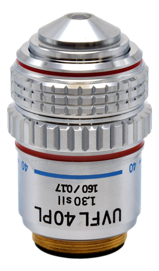 Olympus UVFL 40x PL Phase Contrast Silicone Microscope Objective