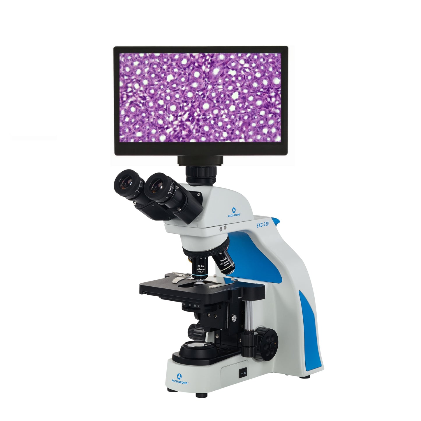Accu-Scope EXC-250 4K Digital Microscope - HDMI, WiFi, USB