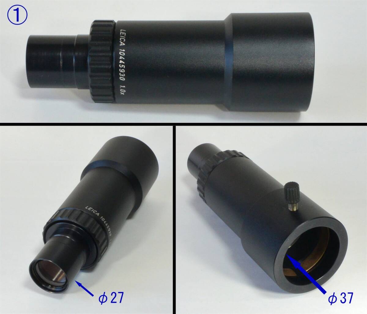 Leica Video-/photo objective 1.0x for video-/phototubes M-series