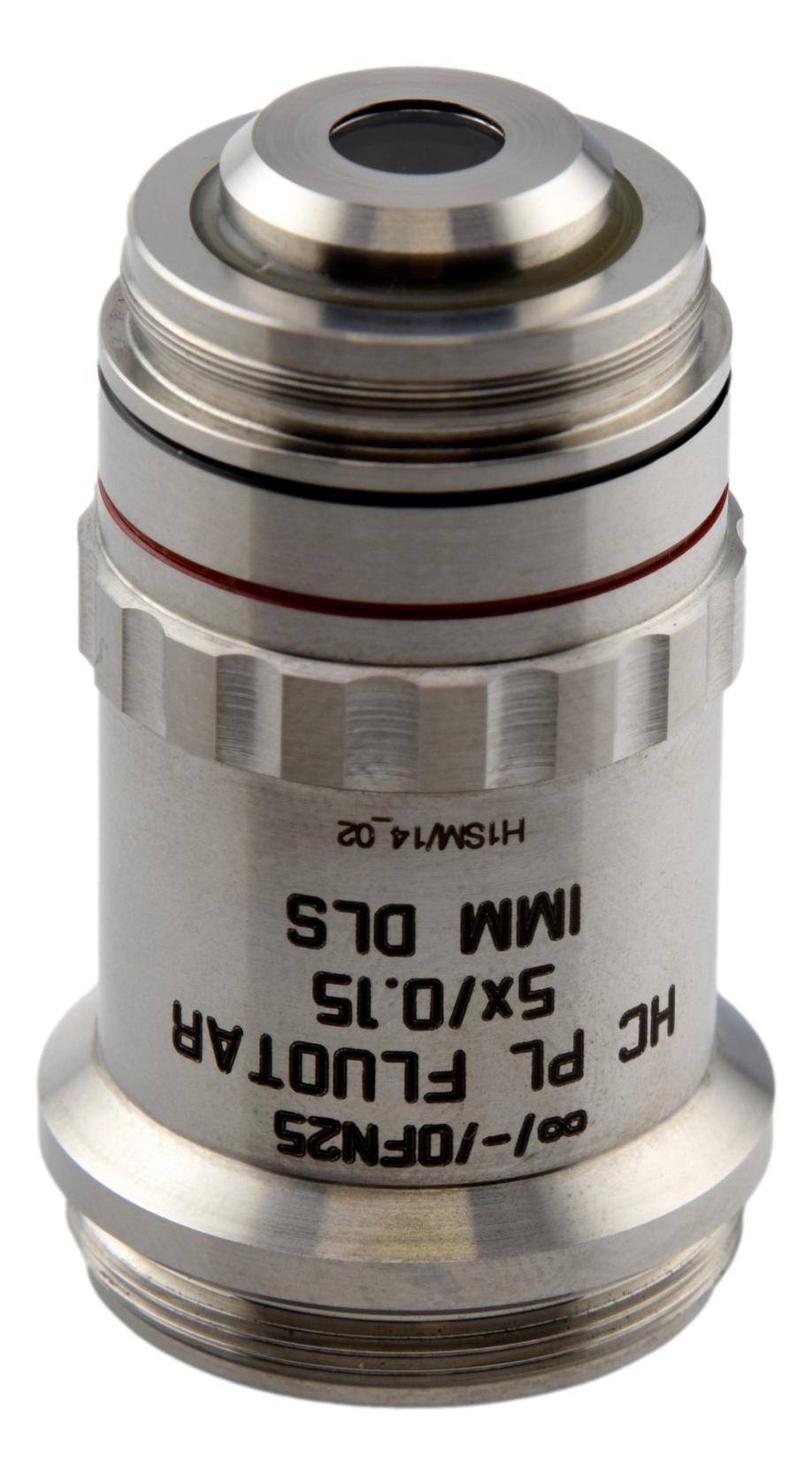 Leica HC PL FLUOTAR 5x IMM DLS Microscope Objective - 11506534