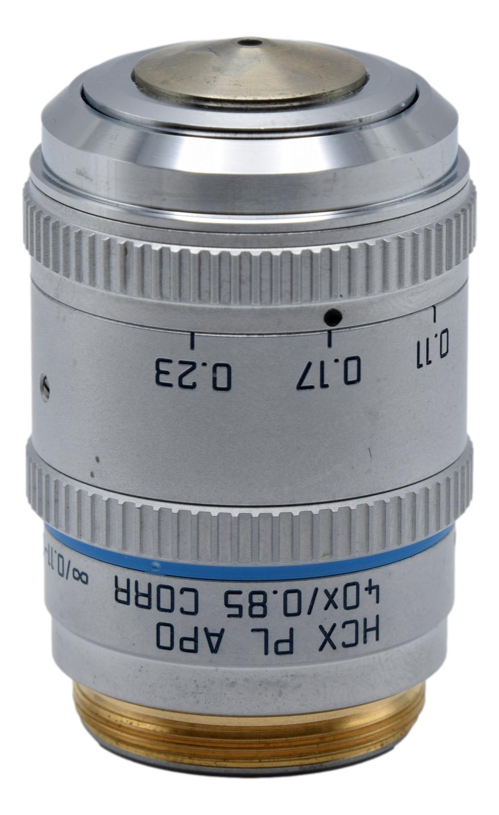 Leica HCX PL APO 40x Corr Microscope Objective – Microscope Central