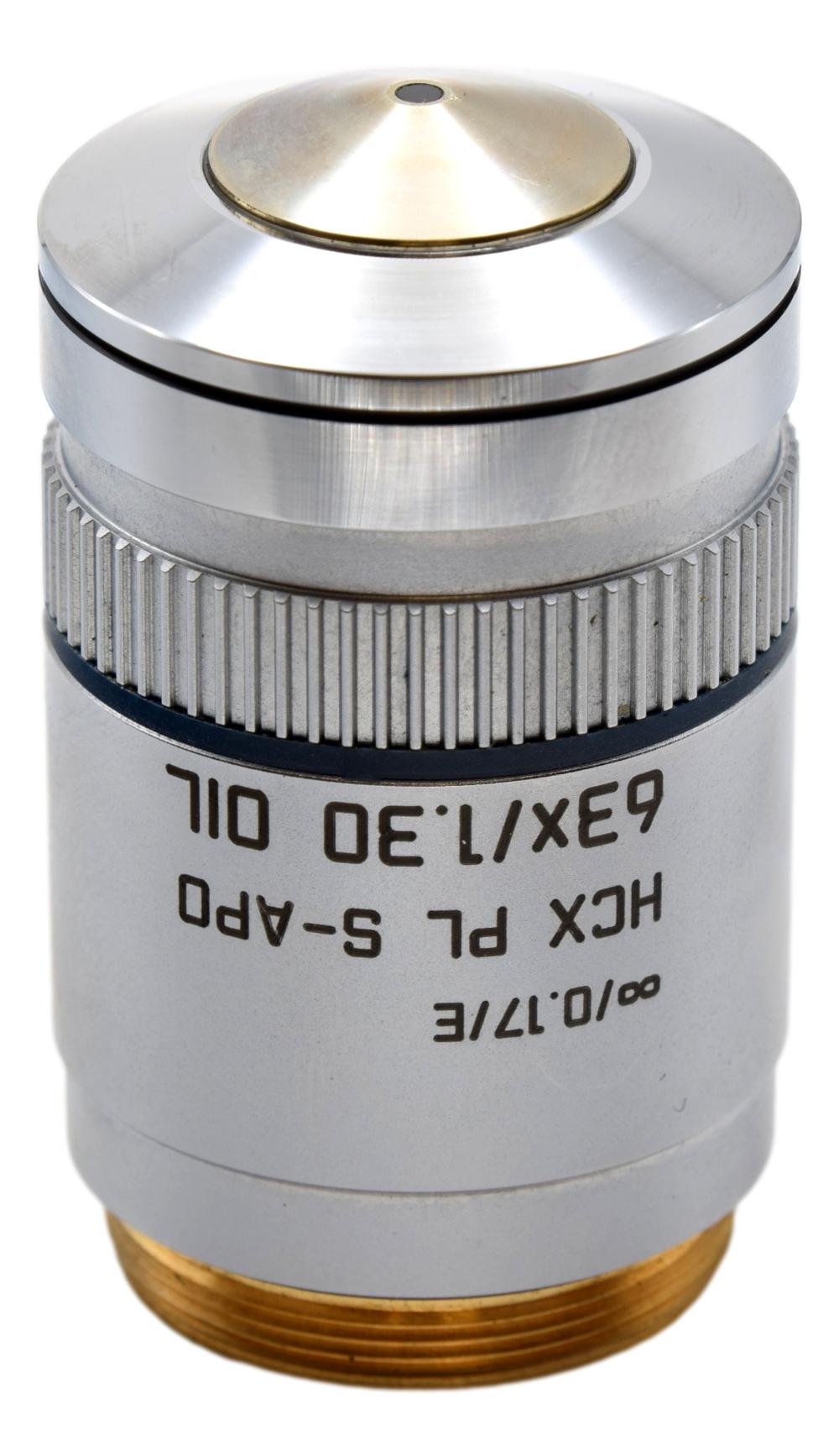 Leica HCX PL S-APO 63x Oil Microscope Objective