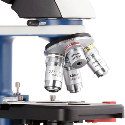 Microscope Cd R AmScope M620C-R USB-C Rechargeable Monocular Compound Microscope 2500X ...
