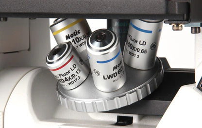 Motic PX43 Objectives