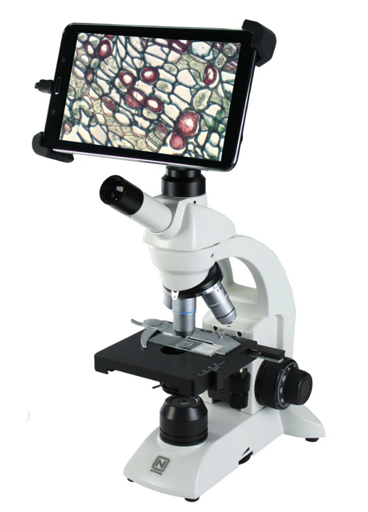 National Microscope With Tablet National BTI1-214-LED