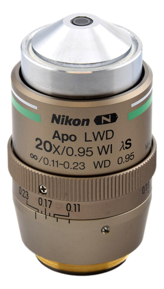 Nikon Apo LWD 20x WI Microscope Objective - MRD77200