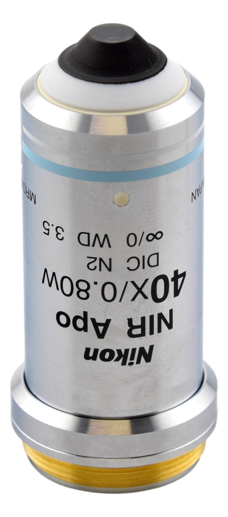 Immersion Microscope Nikon NIR Apo 40x Water Immersion Microscope Objective – Microscope Central
