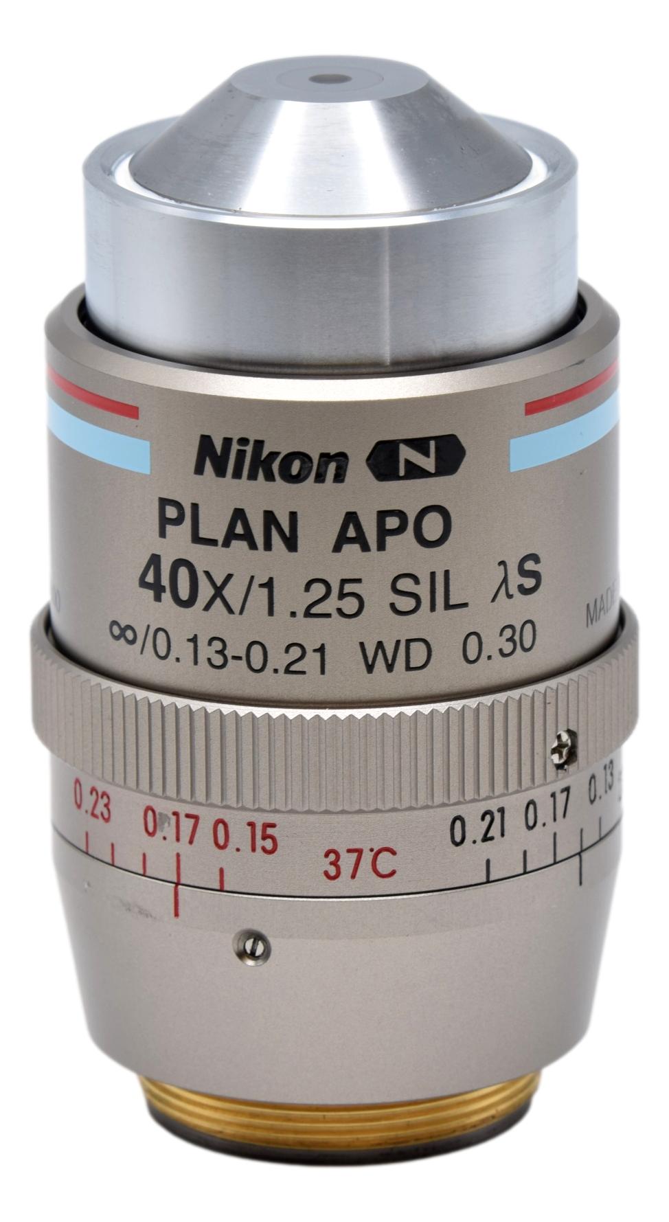 Nikon Plan APO 40x SIL Silicone Microscope Objective