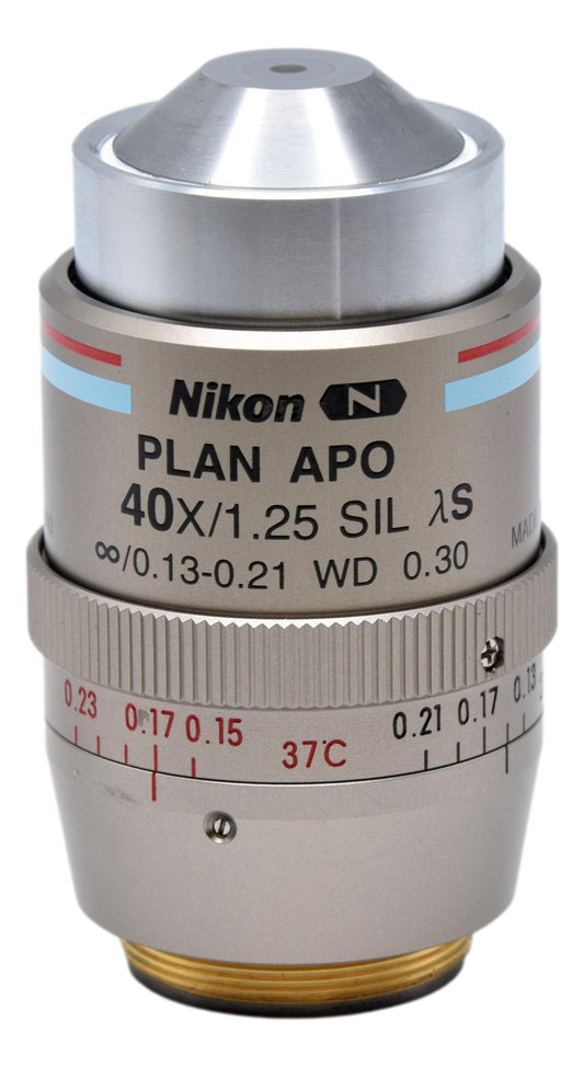 Nikon Plan APO 40x SIL Silicone Microscope Objective