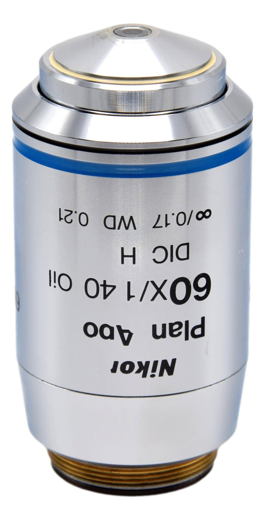 Nikon Plan Apo 60x Oil Microscope Objective