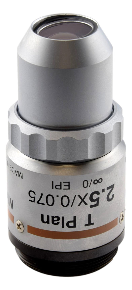 Nikon T Plan 2.5x Microscope Objective - MUE12030