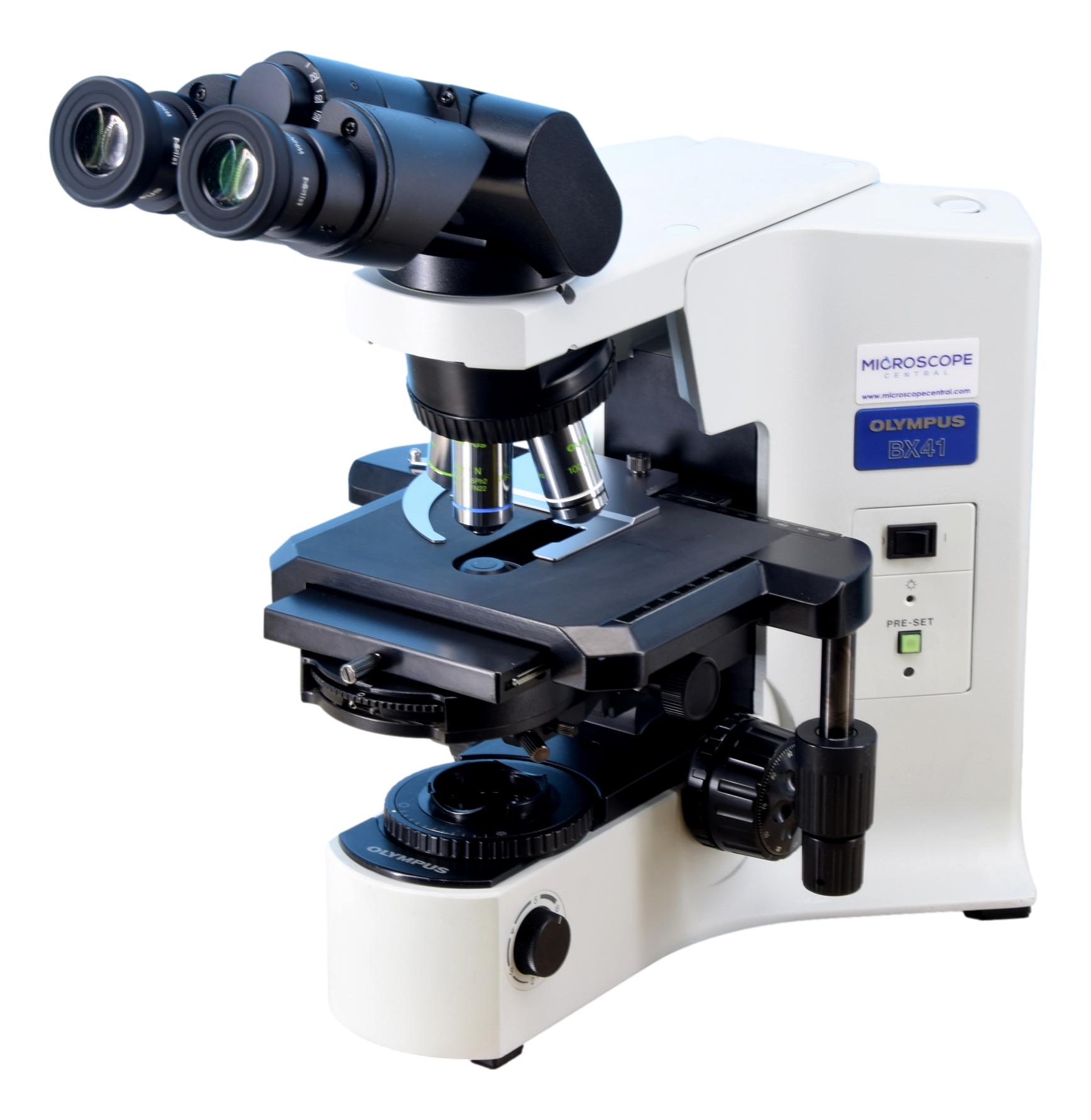 Olympus BX41 Phase Contrast & Darkfield Microscope