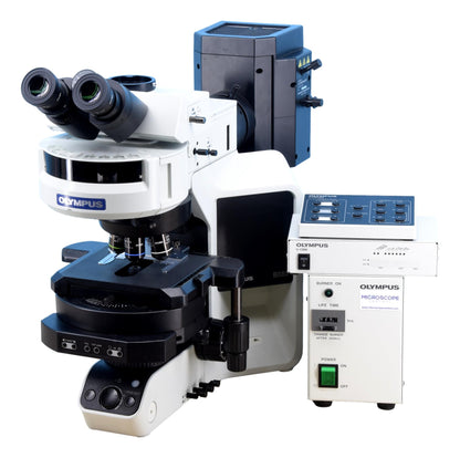 Olympus BX53 Motorized Fluorescence DIC Microscope