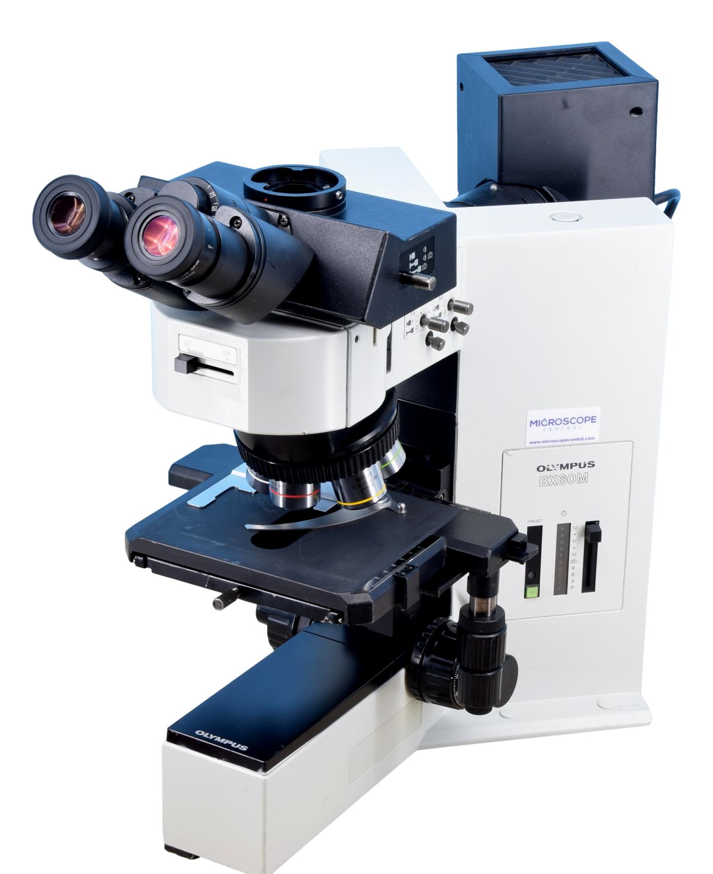 Olympus BX60M Reflected Light Brightfield & Darkfield Microscope ...