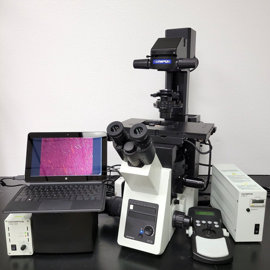 Olympus Microscope IX73 Phase Contrast Fluorescence Microscope
