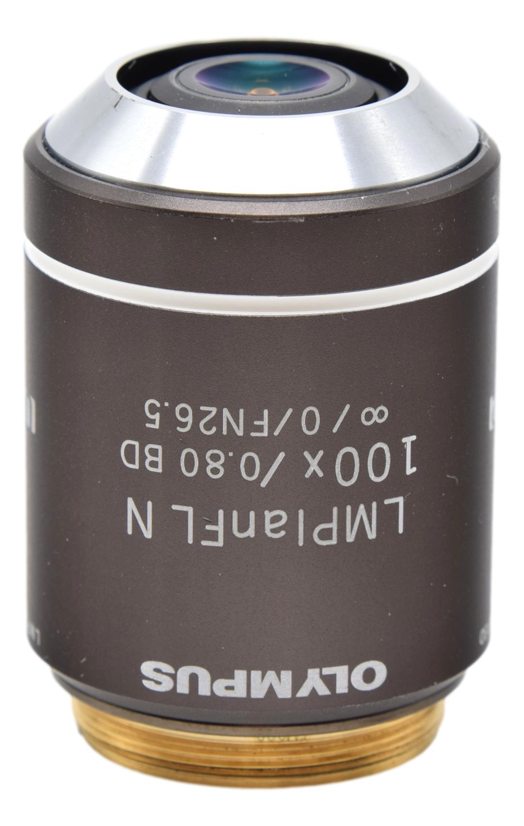 Olympus LMPlanFL N 100x BD Objective - 1-U2N354