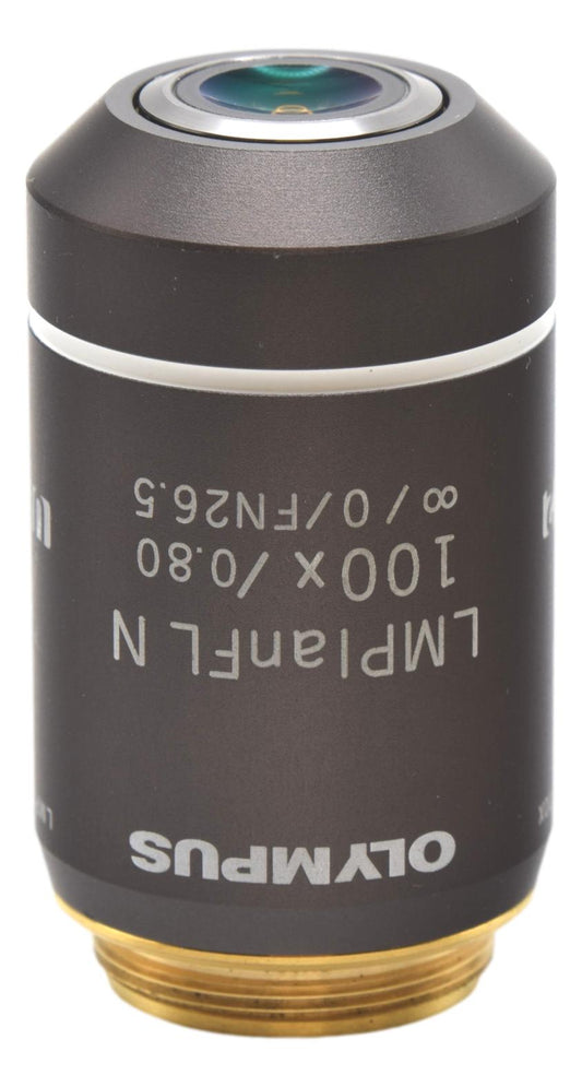 Olympus LMPlanFL N 100x Brightfield Objective -  1-U2M354