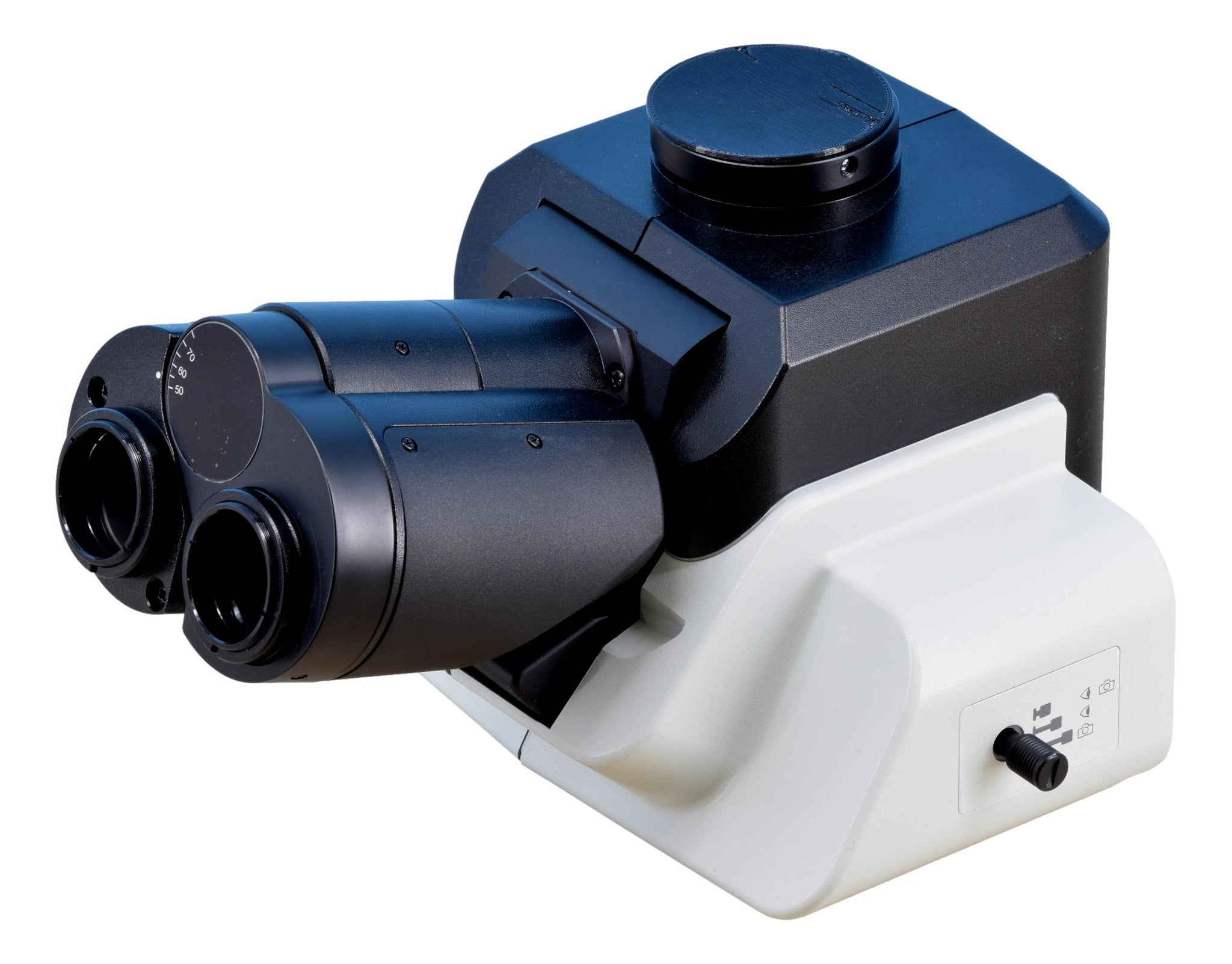 Triocular Microscope Olympus U-TTR-2 Tilting Trinocular Microscope Head – Microscope Central