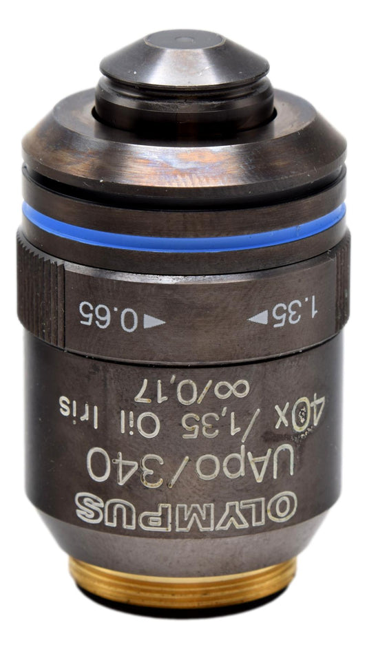 Olympus UApo 340 40x Oil Iris Microscope Objective - 1-UB768