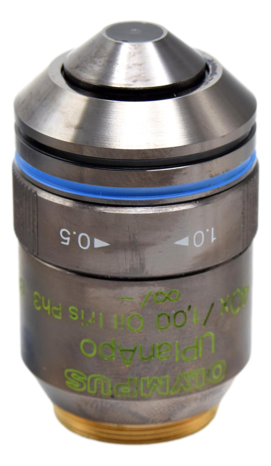 Olympus UPlanApo 40x Oil Iris Phase Contrast Microscope Objective