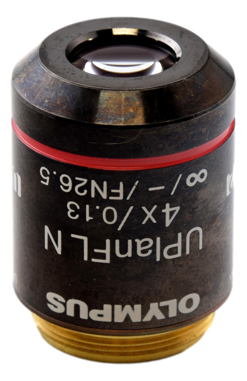 Olympus UPlanFL N 4x Microscope Objective 