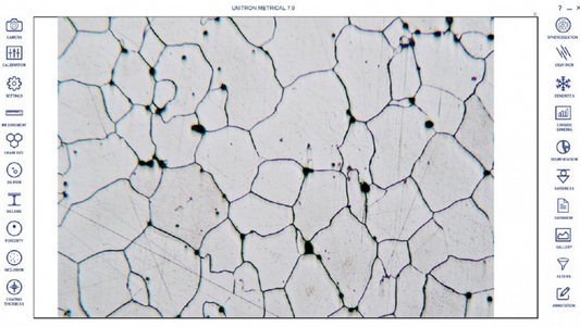 UNITRON METRICAL Metallurgical & Materials Analysis Software