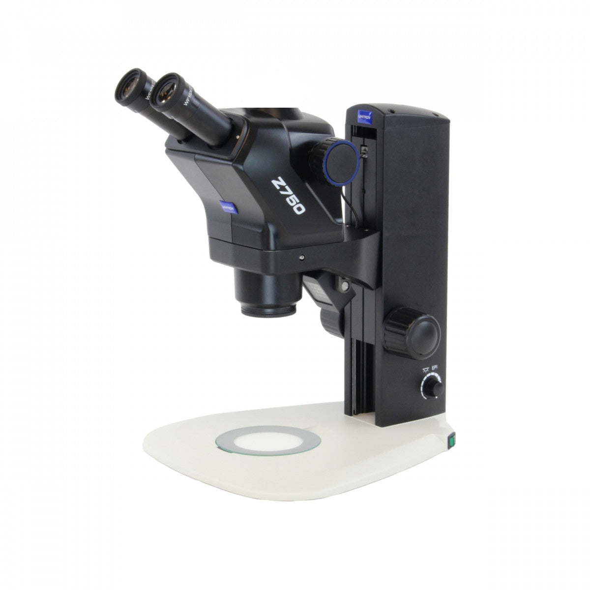 Unitron Z750 Stereo Microscope On S-LED Stand - Binocular