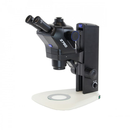 Unitron Z750 Stereo Microscope On S-LED Stand  Trinocular