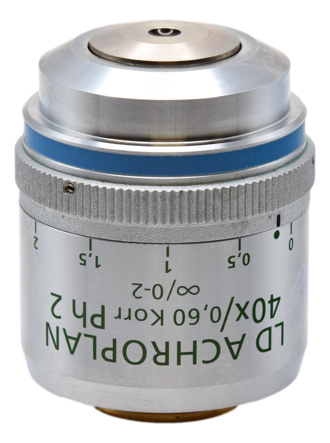 Zeiss LD ACHROPLAN 40x Ph2 Phase Contrast Microscope Objective