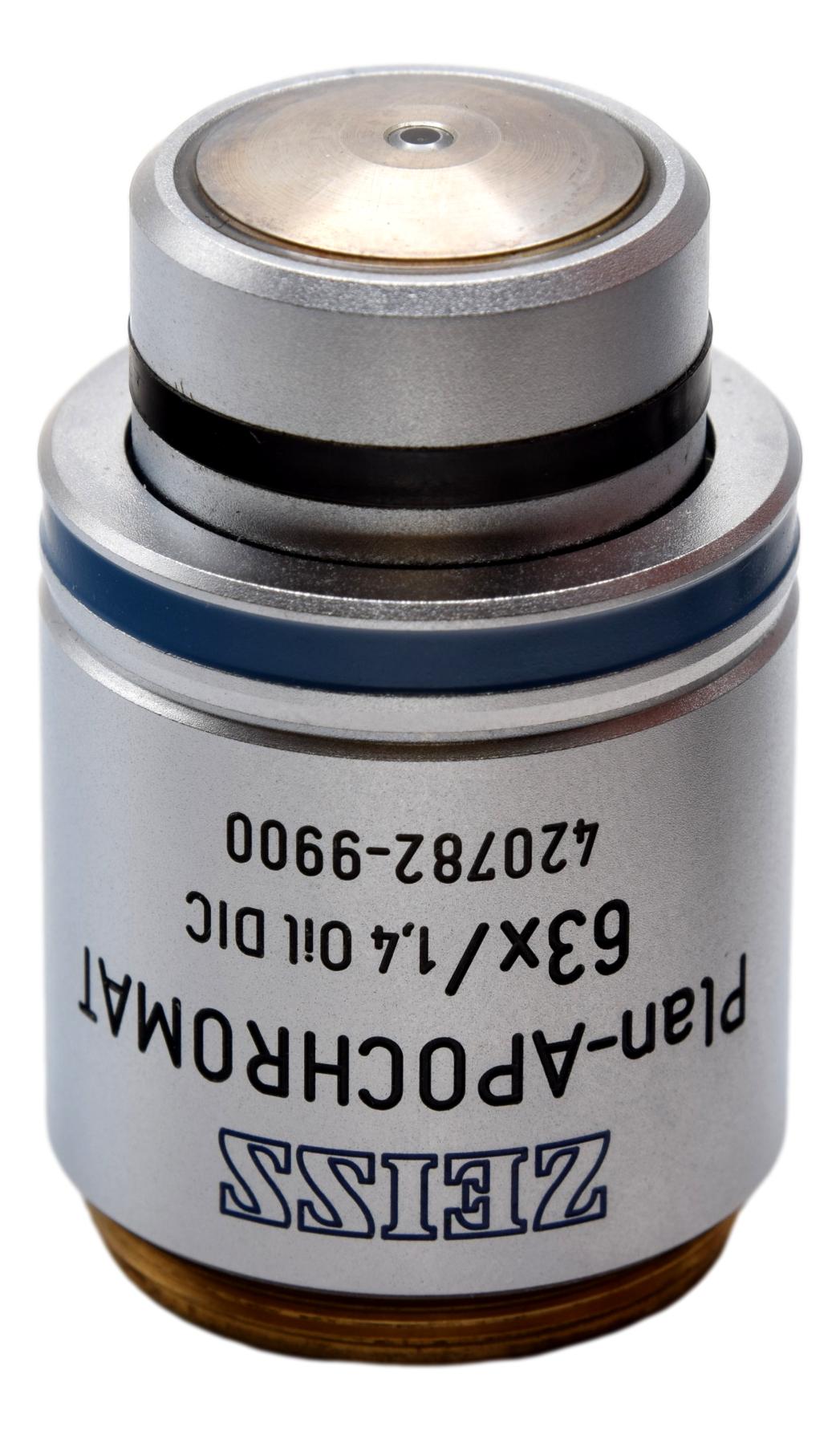 Zeiss Plan-APOCHROMAT 63x Oil DIC Microscope Objective - 420782-9900