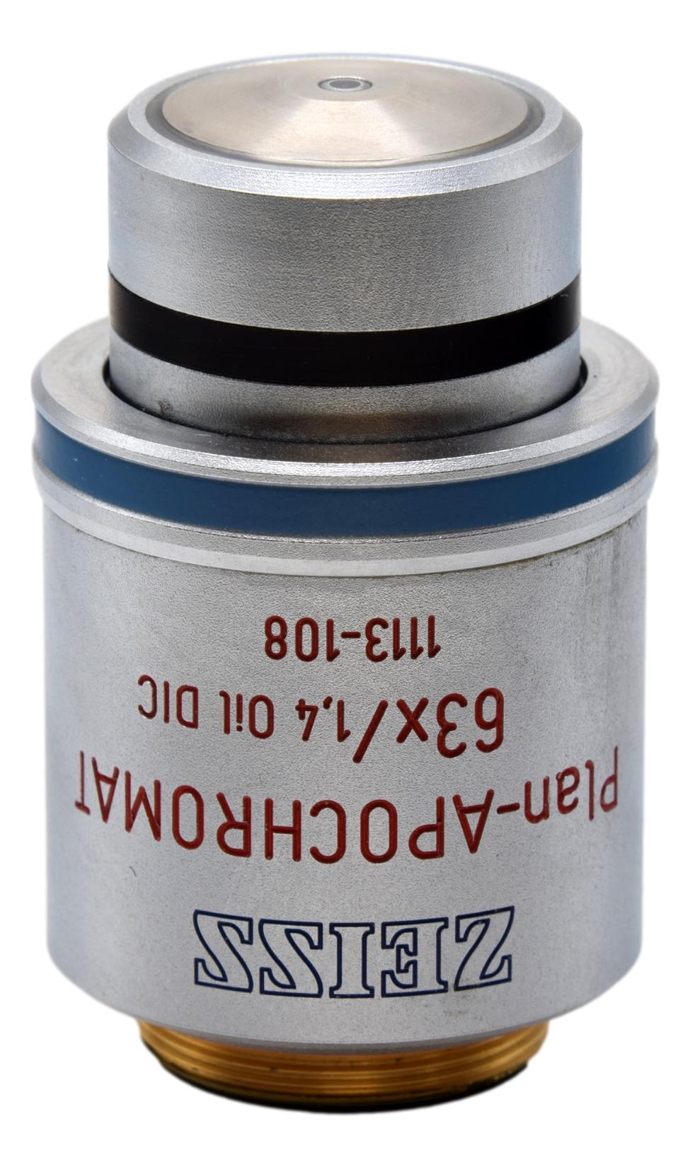 Zeiss Plan-APOCHROMAT 63x Oil DIC Microscope Objective