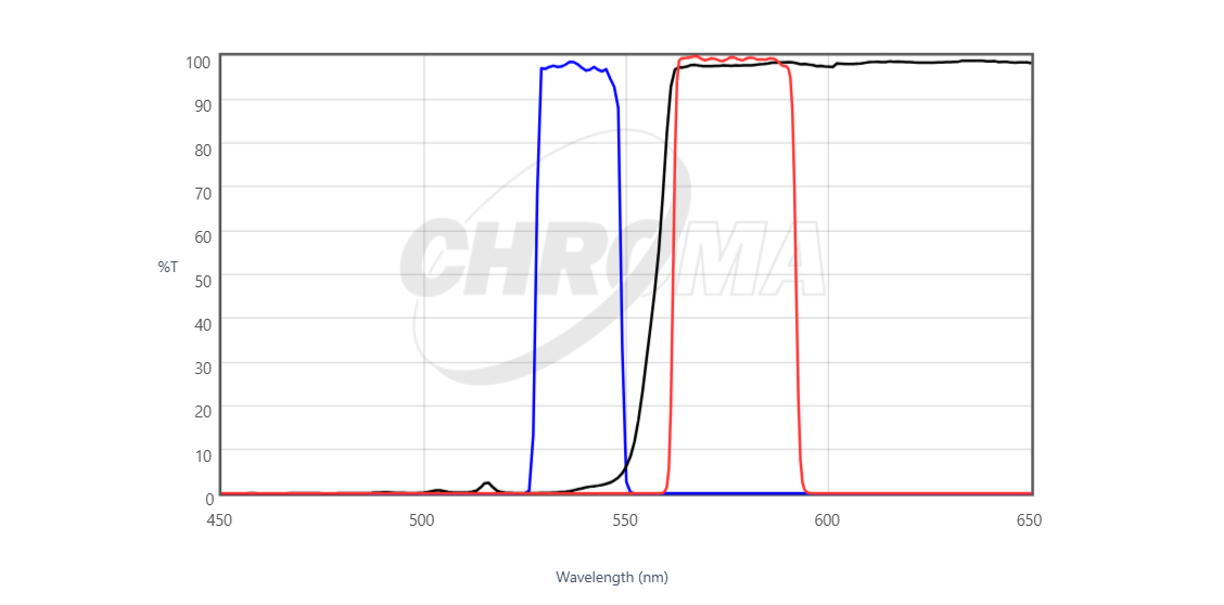 Chroma 49309 ET - Orange#2 FISH Filter Set