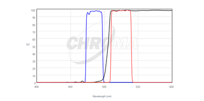 Chroma 49308 ET - Green#2 FISH Filter Set
