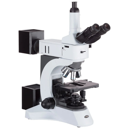 AmScope 50X-2500X Darkfield Polarizing Metallurgical Microscope + 10MP Digital Camera