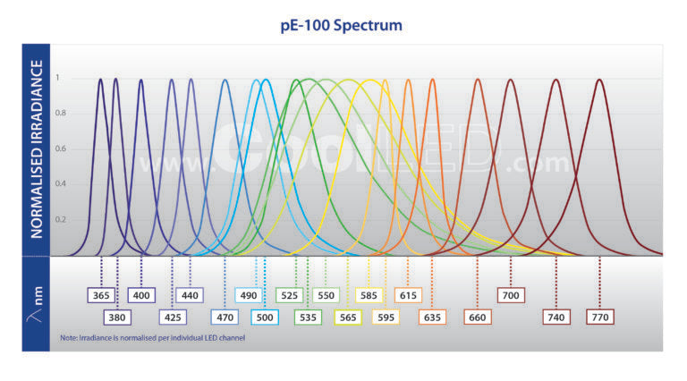 CoolLED pE-100 | Single-Wavelength (595nm) Fluorescence LED Illumination System